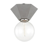 Lynn 1 Light 6.75 Inch Wide Flush Mount by Mitzi - H243501