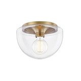 Grace 1 Light 10 Inch Wide Flush Mount by Mitzi - H284501S