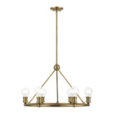 Lansdale 6 Light Medium Chandelier by Livex - 47166
