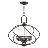 Westfield 4 Light Medium Chandelier by Livex - 4724