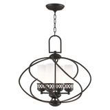 Westfield 4 Light Medium Chandelier by Livex - 4724