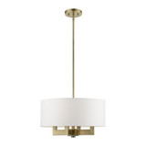 Cresthaven 4 Light Small Chandelier by Livex - 48784