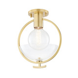 Ringo 1 Light 9 Inch Wide Semi Flush Mount by Mitzi - H387601
