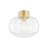 Harlow 1 Light 12 Inch Wide Steel Flush Mount by Mitzi - H403501