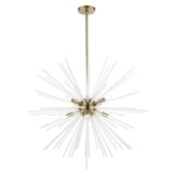 Uptown 8 Light Large Foyer Chandelier by Livex - 48828