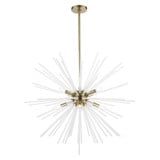 Uptown 8 Light Large Foyer Chandelier by Livex - 48828