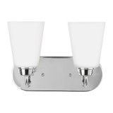 Kerrville 2 Light Vanity Light by Generation - 4415202