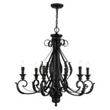 Valencia 6 Light Oversized Chandelier by Livex - 49066