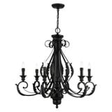 Valencia 6 Light Oversized Chandelier by Livex - 49066