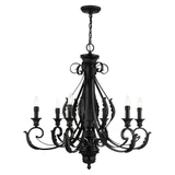 Valencia 6 Light Oversized Chandelier by Livex - 49066