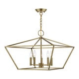 Devone 5 Light Medium Chandelier by Livex - 49435