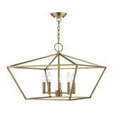 Devone 5 Light Medium Chandelier by Livex - 49435