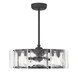 Genry 40W 5 LED Fandelier In Coastal Style 27 Inches Wide by Savoy House - 27-FD-8201