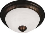 Essentials 584X 2 Light 13.5 Inch Wide Steel Flush Mount by Maxim - 584141MR