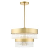 Norwich 4 Light Small Chandelier by Livex - 49824