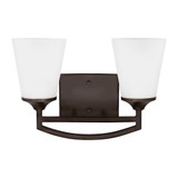Hanford 2 Light Vanity Light by Generation - 4424502