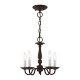 Williamsburgh 5 Light Mini Chandelier by Livex - 5011