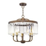 Ashton 5 Light Small Chandelier by Livex - 50545