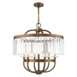 Ashton 6 Light Medium Chandelier by Livex - 50546