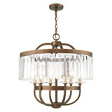 Ashton 6 Light Medium Chandelier by Livex - 50546