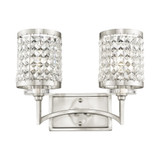 Grammercy 2 Light Vanity Light 14.25 Inch Wide by Livex - 50562