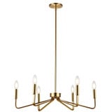 Clayton 6 Light Medium Chandelier by Dainolite - CLN-266C