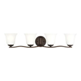 Emmons 4 Light Vanity Light by Generation - 4439004