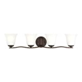 Emmons 4 Light Vanity Light by Generation - 4439004