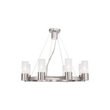 Midtown 8 Light Medium Chandelier by Livex - 50698