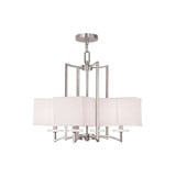 Woodland Park 4 Light Medium Chandelier by Livex - 50705