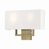 Pierson 2 Light Wall Sconce 16 Inch Wide by Livex - 50991