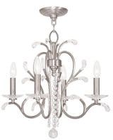 Serafina 2 Light Candle Style Wall Sconce by Livex - 51002
