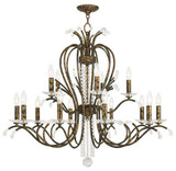 Serafina 8 Light Large Chandelier by Livex - 51008