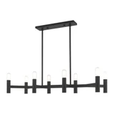 Copenhagen 8 Light Small Linear Chandelier by Livex 51138 - 51138