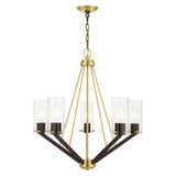 Beckett 5 Light Medium Chandelier by Livex - 51165