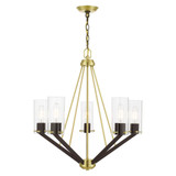 Beckett 5 Light Medium Chandelier by Livex - 51165
