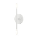 Copenhagen 2 Light Wall Sconce 16.25 Inch Wide by Livex - 51172