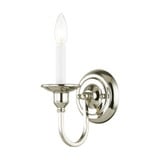 Cranford 1 Light Candle Style Wall Sconce by Livex - 5141