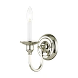 Cranford 1 Light Candle Style Wall Sconce by Livex - 5141