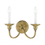 Cranford 2 Light Wall Sconce by Livex - 5142