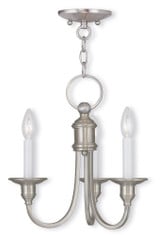 Cranford 3 Light Small Chandelier by Livex - 5143