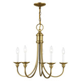 Cranford 5 Light Medium Chandelier by Livex - 5145
