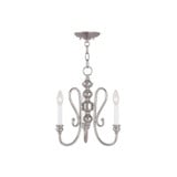 Caldwell 3 Light Small Chandelier by Livex - 5163