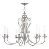 Caldwell 8 Light Oversized Chandelier by Livex - 5168