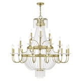 Valentina 21 Light Oversized Foyer Chandelier by Livex - 51877