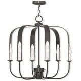 Addison 6 Light Medium Chandelier by Livex - 51936
