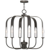 Addison 6 Light Medium Chandelier by Livex - 51936