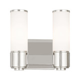 Weston 2 Light ADA Vanity Light 10 Inch Wide by Livex - 52102