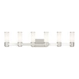 Weston 6 Light ADA Vanity Light by Livex - 52126