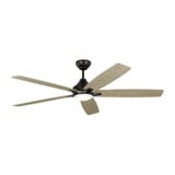 Lowden Smart 5 Blade Ceiling Fan With Light Kit 60 Inch Wide by Generation - 5LWDSM60
